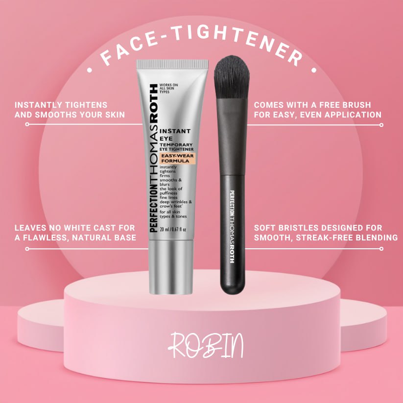 Instant face Tightener No-Filter Primer (✨with Brush FREE !✨)