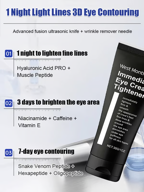 ⭐️ BUY 1 GET 1 FREE ⭐️ Firming and Moisturizing Eye Cream 📢 SAVE UP TO 67% 📢