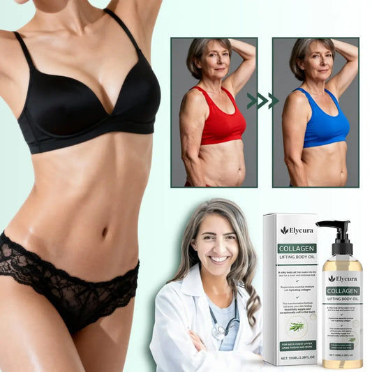 Elycura™ Collagen Oil | Visibly Tightens & Lifts Sagging Skin by 98% in Just 24 Hours ✨