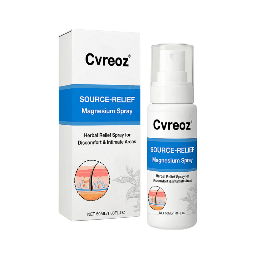 ✅DOCTOR RECOMMENDED + 20,000+ SUCCESS STORIES🎯Cvreoz® Source-Relief Magnesium Spray