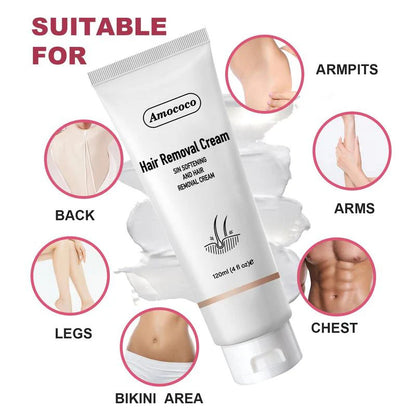 ⚡ Painless Hair Removal Gel｜Smooth, Silky Skin in Minutes — Limited-Time Offer! 🔥