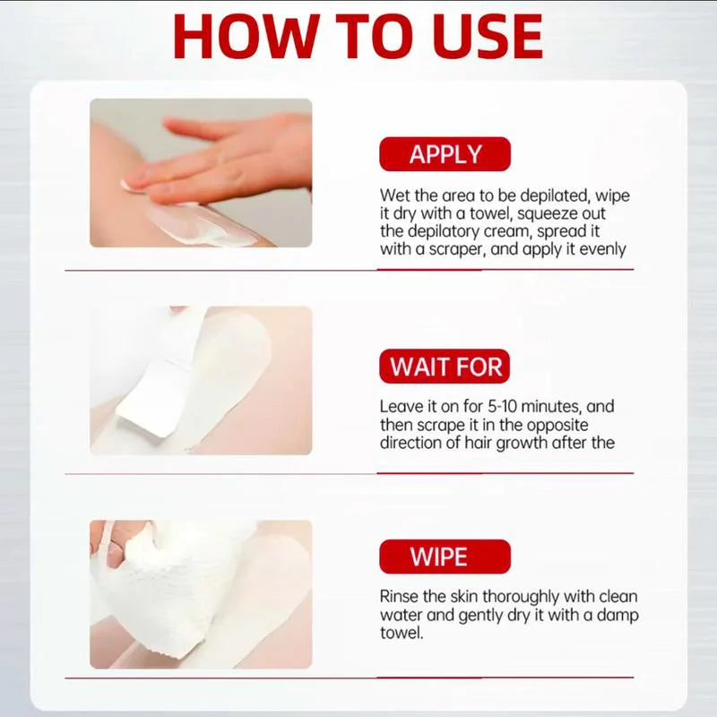 ⚡ Painless Hair Removal Gel｜Smooth, Silky Skin in Minutes — Limited-Time Offer! 🔥