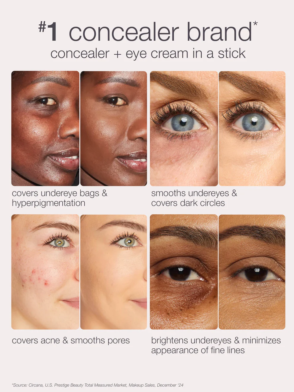 🔥Special Price BUY 1 GET 1 FREE& Free Makeup Brushes⏰ 💥tate Big Stick Energy duo – shape tape concealer stick & brush🔥