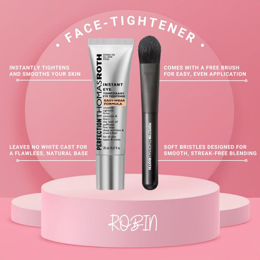 Instant face Tightener No-Filter Primer (✨with Brush FREE !✨)