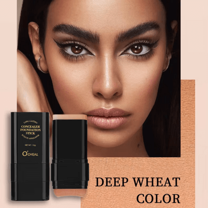 ✨ Aleumdaum Korean 2-in-1 Glass Skin Foundation Stick – Get That Dewy, Glass-Like Finish!