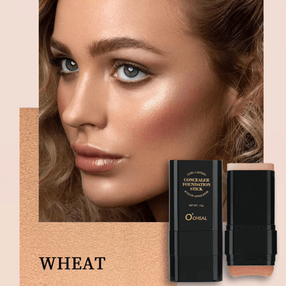 ✨ Aleumdaum Korean 2-in-1 Glass Skin Foundation Stick – Get That Dewy, Glass-Like Finish!