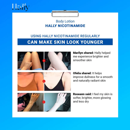 🍀🍀🍀 Original Hally Niacinamide Whitening Body Lotion 💦💦💦