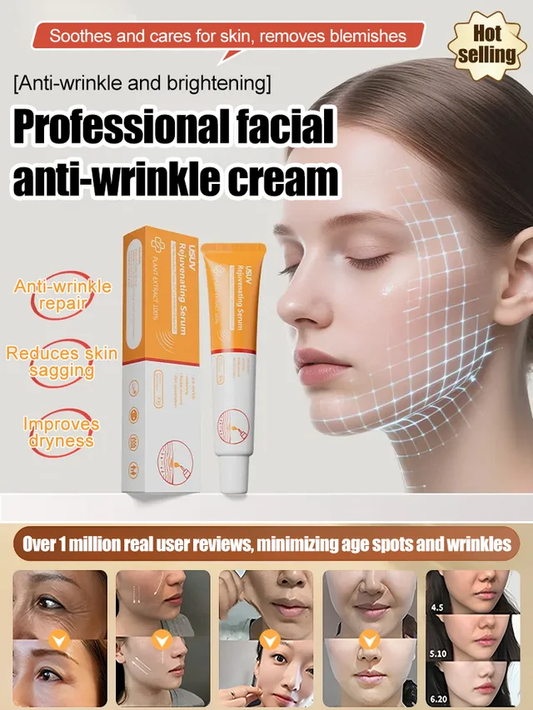 [Anti-Wrinkle and Yellowing Reduction] Professional Facial Anti-Wrinkle Cream