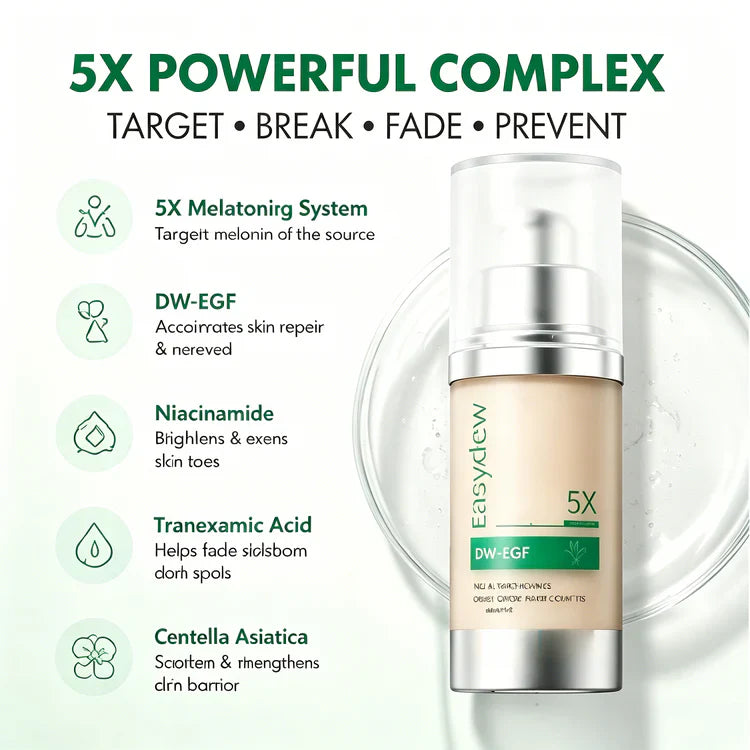 ✨5X Intensive Dark SpotCorrector Serum -TargetstubbornHyperpigmentation &Even Skin Tone-LT