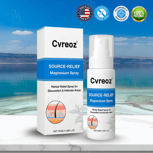 ✅DOCTOR RECOMMENDED + 20,000+ SUCCESS STORIES🎯Cvreoz® Source-Relief Magnesium Spray
