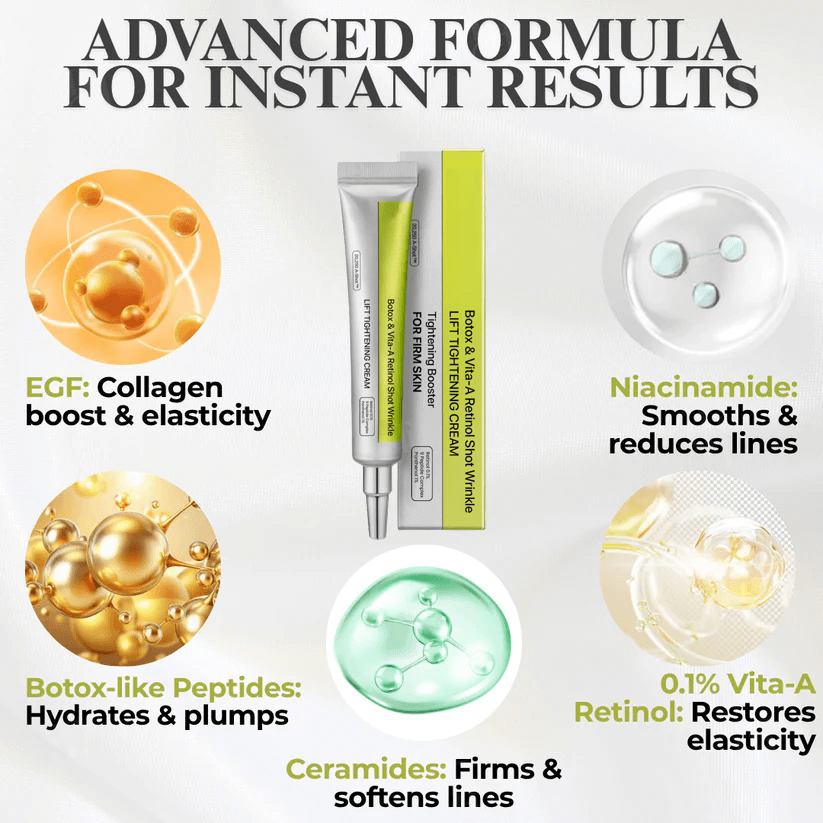 ⏰ FLASH SALE: 72-Hour Wrinkle Eraser | Botox & Vita-A Retinol Shot Wrinkle - Lift Tightening Cream