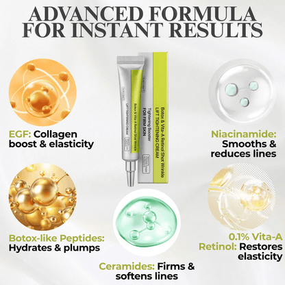 ⏰ FLASH SALE: 72-Hour Wrinkle Eraser | Botox & Vita-A Retinol Shot Wrinkle - Lift Tightening Cream
