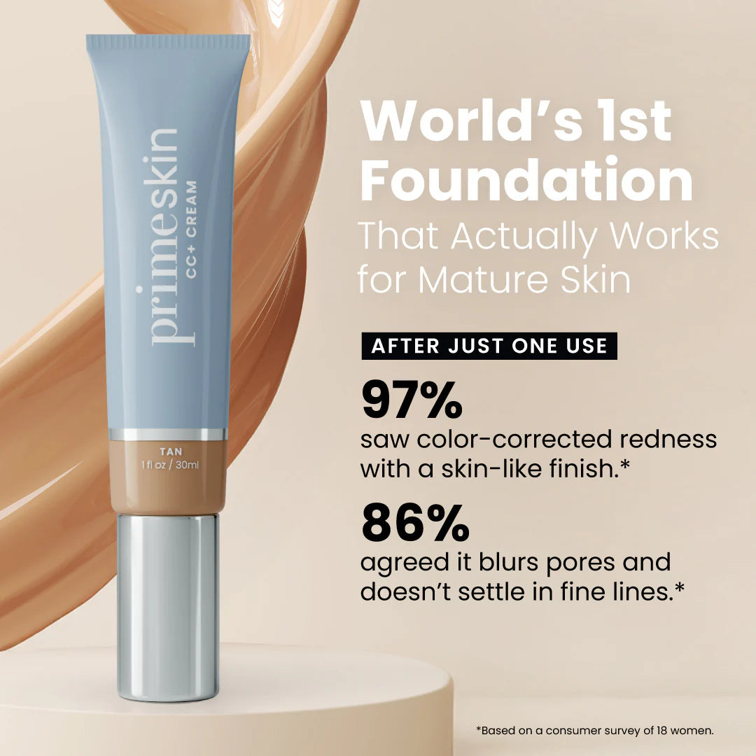 PrimeSkin CC+ Cream 🌟 – Flawless Coverage, Natural Glow ✨