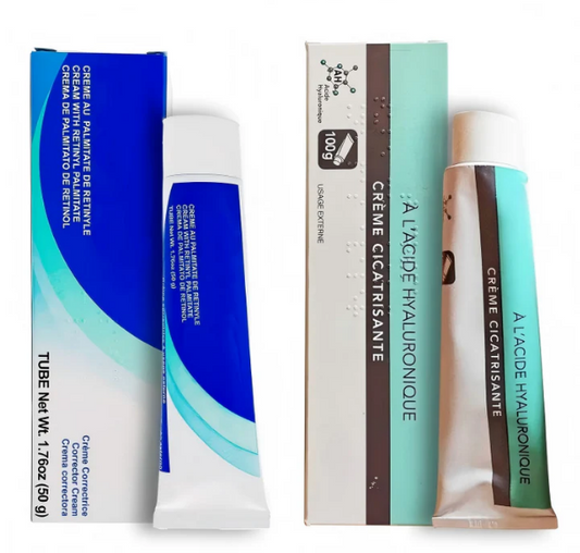 Top Sellers Duo: Vitamin A Pommade + laluset Hyaluronic Acid Anti-Wrinkle Cream