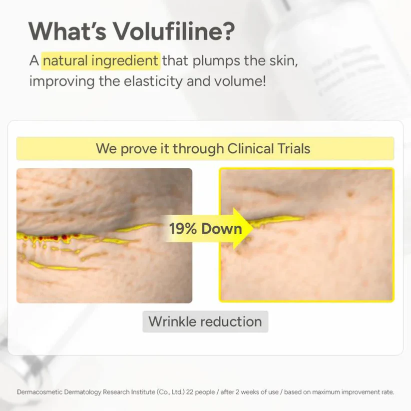 Korean Collagen Boosting Anti-Wrinkle Serum – Volufiline, Elasticity & Glass Skin Hydration