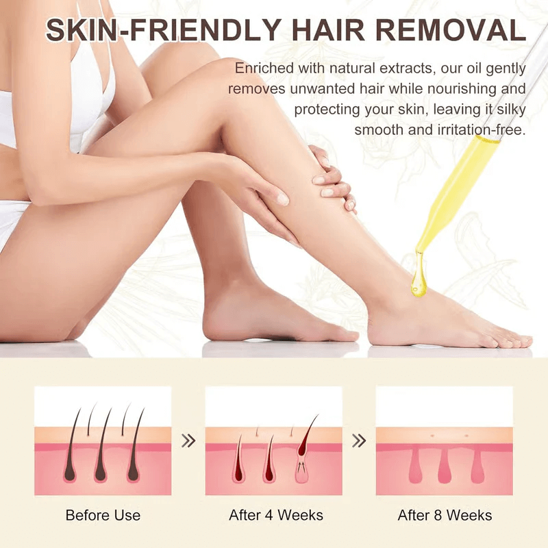 🏆Flash Sale⚡ 50K+ SOLD! Almost Gone-💥All in One Hair removal oil