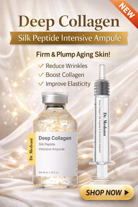 🔥 HOT SALE! ✨ Silk Lifting Peptide Ampoule – Korean Anti-Aging Serum for Instant Wrinkle Reduction & Plumping Results! 💧