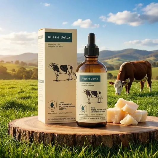 Aussie Betta Golden Micro-Peptide Tallow Serum-Gentle Anti-Aging for Sensitive Skin