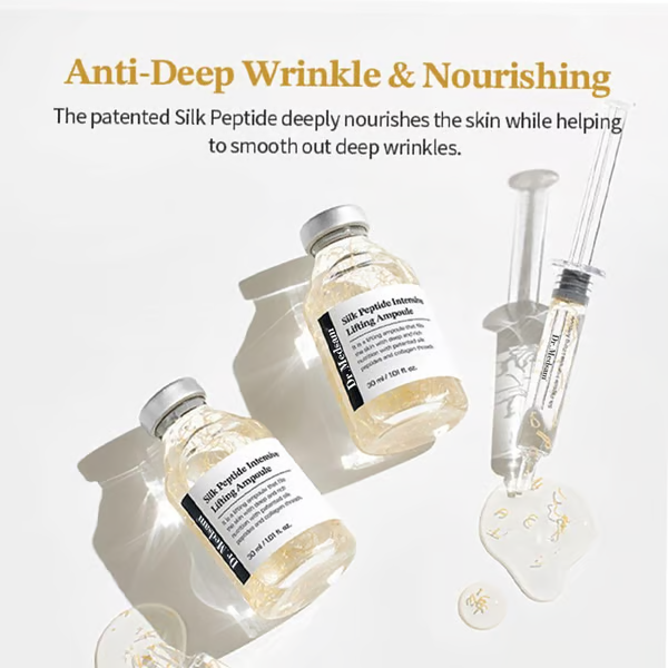 🔥 HOT SALE! ✨ Silk Lifting Peptide Ampoule – Korean Anti-Aging Serum for Instant Wrinkle Reduction & Plumping Results! 💧