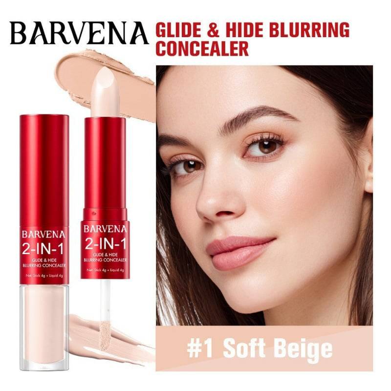 🎁🔥Blurring Concealer & Foundation 2-in-1 Stick - For Lightweight Flawless Makeup