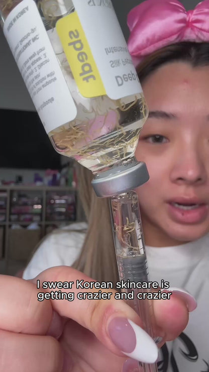 🔥 HOT SALE! ✨ Silk Lifting Peptide Ampoule – Korean Anti-Aging Serum for Instant Wrinkle Reduction & Plumping Results! 💧